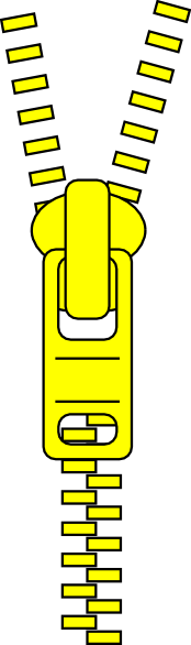 clipart of a zipper - photo #6