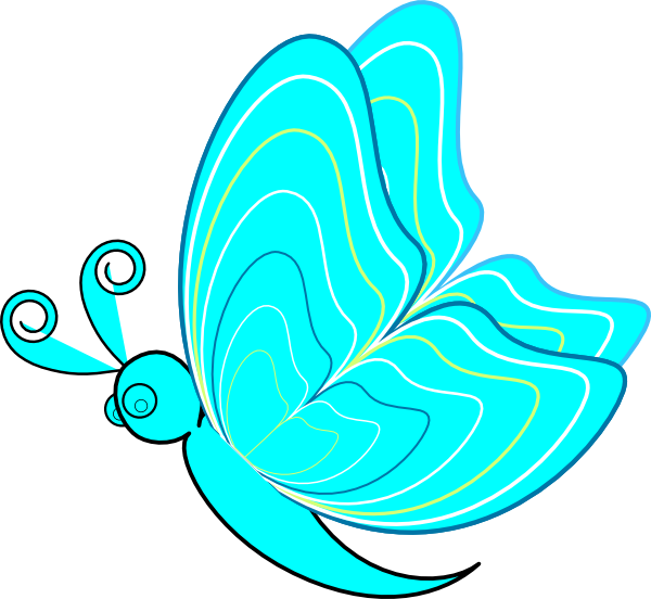 free animated butterfly clipart - photo #45