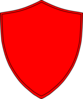 Red Shield Clip Art