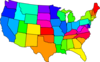 States I Have Serviced Clip Art