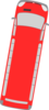 Red Bus - 80 Clip Art