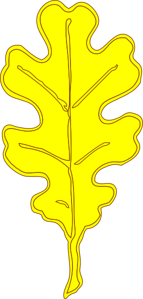 yellow leaf clip art - photo #18