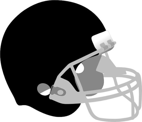 football helmet clip art black and white - photo #21