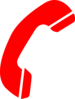 Phone Hang Up Red Clip Art