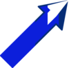 Arrow Up Right 1 Clip Art