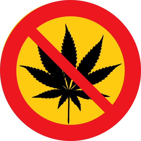No Cannabis Clip Art at Clker.com - vector clip art online, royalty