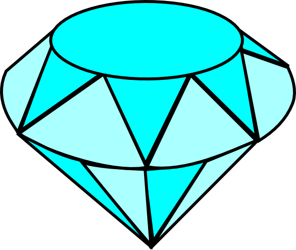 free clipart diamond gem - photo #11