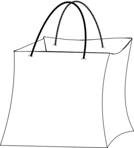 Gift Bag Outline Clip Art at www.bagssaleusa.com/product-category/speedy-bag/ - vector clip art online, royalty free & public domain