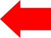 Red Left Arrow1 Clip Art