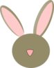 Bunny Face Clip Art