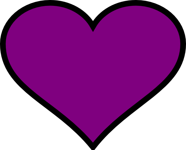 purple heart clip art free - photo #15