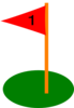 Golf Flag 19th Hole Clip Art