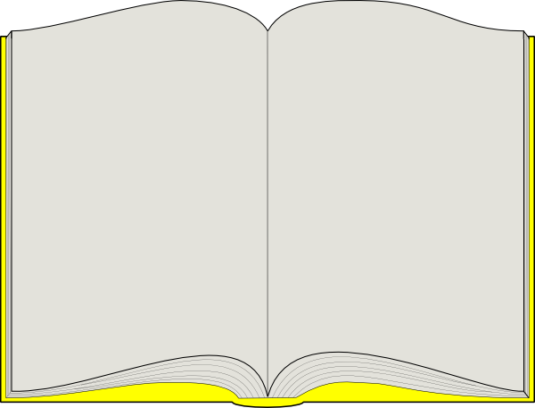 yellow book clipart - photo #6