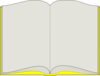 Yellow Book Clip Art