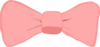 Pink Bow Clip Art