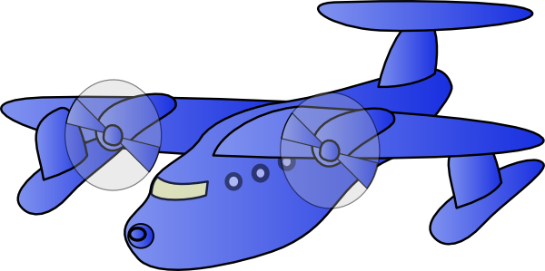 animated clipart plane - photo #43