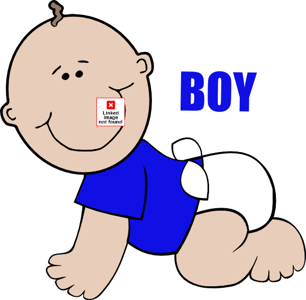 baby boy clip art images - photo #47