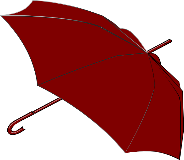 free clip art red umbrella - photo #12