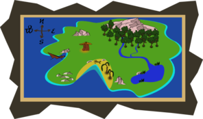 Treasure Map Clip Art
