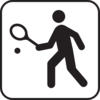 Picto Tennis Clip Art