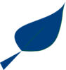 Blue Leaf Clip Art
