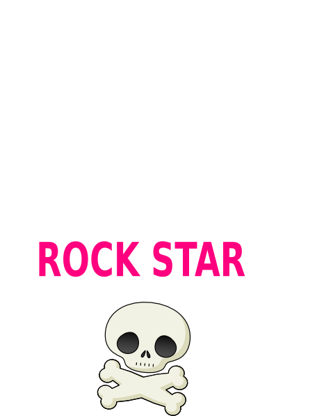 clip art girl rock star - photo #24