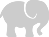 Elephant Modern Clip Art