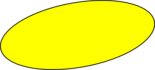 yellow oval clipart - photo #7