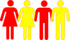 Men Women Holding Hands Clip Art