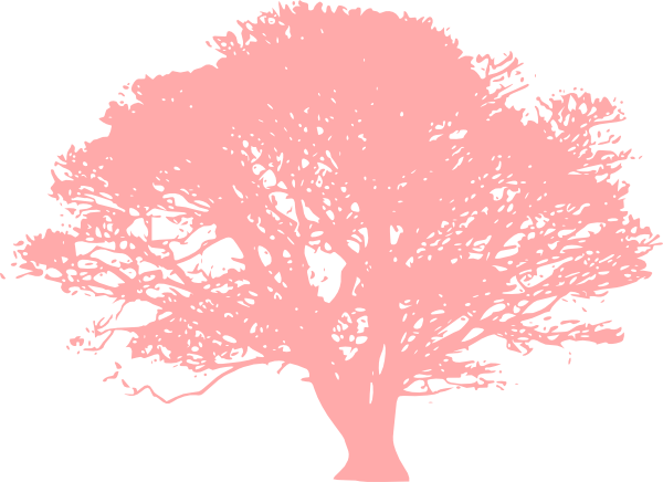 Pink Tree Love Clip Art at Clker.com - vector clip art online, royalty