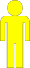 Yellow Man Clip Art