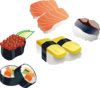 Sushi Invitation Clip Art
