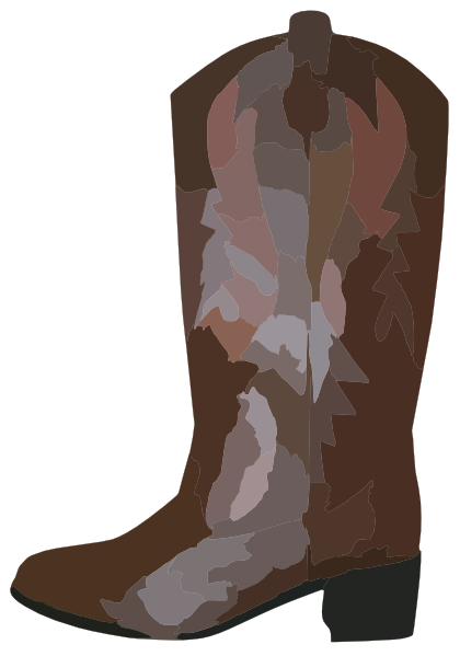 clipart cowgirl boots - photo #33
