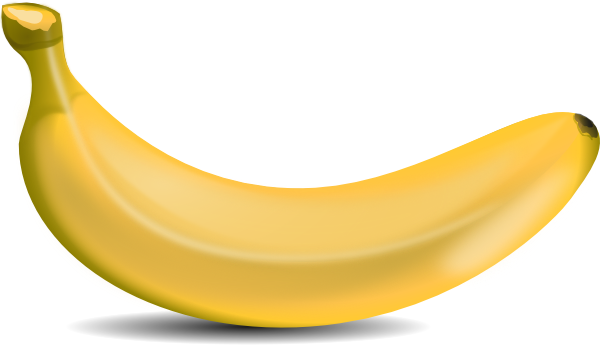 yellow banana clipart - photo #12