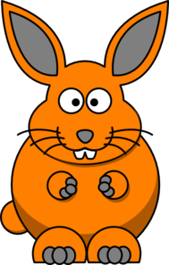 Cartoon Bunny Clip Art at Clker.com - vector clip art online, royalty