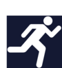 Running Icon Clip Art