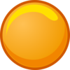 Orangebutton Clip Art