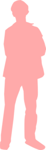 Person Outline Grapefruit Clip Art