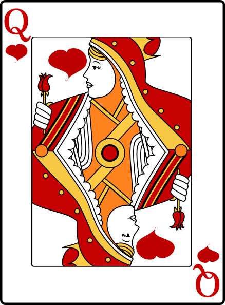 queen of hearts clip art free - photo #8