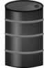 Black Barrel  Clip Art