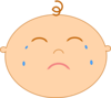 Sad Baby Final Clip Art