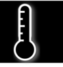 Black Thermometer Clip Art