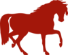 Red Horse Clip Art