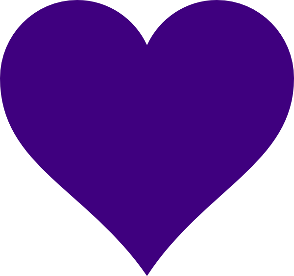 purple heart clip art free - photo #19