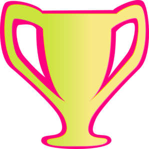 Pink Trophy Clip Art
