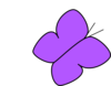 Light Purple Butterfly 2 Clip Art