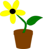 Yellow Flower Clip Art