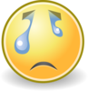 Face Crying Clip Art