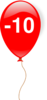 10ballon Clip Art