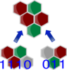 Fragmentation Clip Art